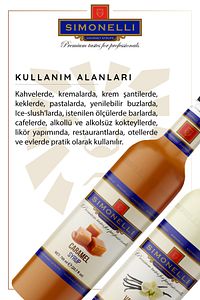 Kahve Ve Kokteyl Şurubu Karamel Aromalı Vanilya Aromalı 700 ml Pompa Hediyeli ürün fotoğrafı