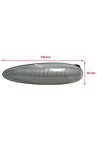 Fiat Albea Palio Yan Çamurluk Sinyali Duysuz Sağ Sol Takım 46804721 Uyumlu ürün fotoğrafı