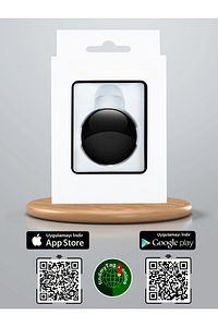 IOS & Android Uyumlu Airtag Akıllı Gps Takip Cihazı ( 2'li Paket) ürün fotoğrafı