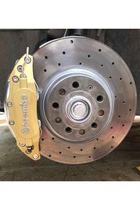 Metal Jant Kaliper Kapağı Kabartma Yazılı Jant Braketi 2li Set Sarı ürün fotoğrafı