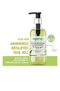 Doğal Aha Aloe Vera Duş Jeli 400 Ml ürün fotoğrafı