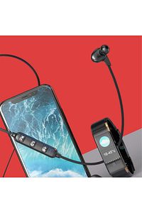 Es204 Boyun Bantlı Kablosuz Bluetooth 5.0 Mikrofonlu Kulak Içi Kulaklık Siyah ürün fotoğrafı