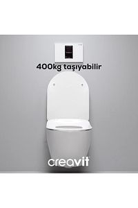 Terra Asma Klozet & Duck Termoplast Yavaş Kapanan Kapak Set ürün fotoğrafı