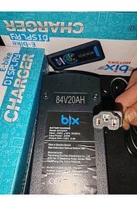 84 volt 20 amper 7 akü şarj cihazı elektrikli motorlar içindir ürün fotoğrafı