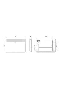 HC 4000 Elektrikli Konvektör 2500W ürün fotoğrafı