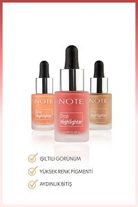 Drop Highlighter Işıltılı Likit Aydınlatıcı - 01 Pearl Rose ürün fotoğrafı
