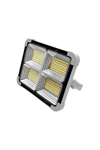 Ct-4698 Güneş Enerjili Solar 200w Watt Led Projektör Taşınabilir Sarı Beyaz Ve Çakar Işık Lamba Ip44 ürün fotoğrafı