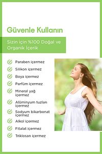 %100 Doğal Organik Roll On Alüminyum Tuzları Içermez Ter Kokusu Önleyici Fresh 50 ml Vegan ürün fotoğrafı