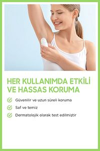 %100 Doğal Organik Roll On Alüminyum Tuzları Içermez Ter Kokusu Önleyici Fresh 50 ml Vegan ürün fotoğrafı
