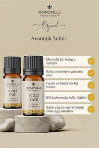 Nioli Uçucu Yağı 2'li Set %100 Saf ve Doğal (Niaouli Essential Oil) 2x10 ml ürün fotoğrafı