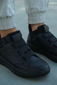 Siyah Siyah Unisex Sneaker Bot 0012383 ürün fotoğrafı