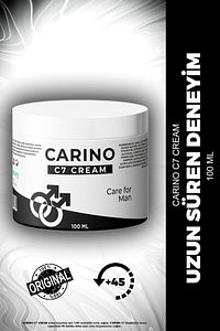 C7 Uzun Deneyim Erkek Kremi 100 ml - Etkili Formül - Long Time - Yüksek ürün fotoğrafı