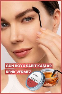 Kaş Şekillendirici Wax | Doğal Sabitleme & Uzun Süre Kalıcı Etki | Hint Yağı İçerikli Bakım ürün fotoğrafı