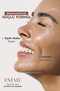 Gözenek Sıkılaştırıcı Yumurta Akı Maskesi 100 ml - Egg White Pore Mask ürün fotoğrafı