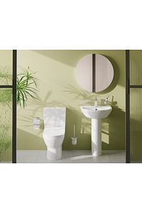 Root Round A42725 Banyo Bataryası, Krom ürün fotoğrafı