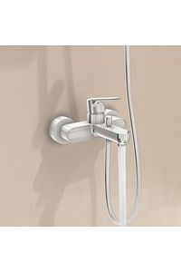 Root Round A42725 Banyo Bataryası, Krom ürün fotoğrafı
