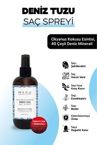 Hacim Ve Dolgunluk Veren Deniz Tuzu Saç Spreyi 250 ml 8699211802453 ürün fotoğrafı