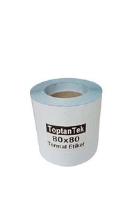 Termal Etiket Barkod 80x80 Lamine Termal Etiket 300 Adet (TAM METRAJ) 1. Kalite ürün fotoğrafı
