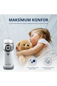 Yetişkinler Ve Çocuklar Için Şarj Edilebilir Taşınabilir Mesh Nebulizatör ürün fotoğrafı