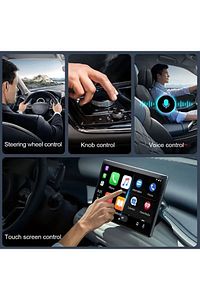 Yeni Tasarım Mini Kablosuz Carplay Usb ve Type-c Uyumlu Araç Multimedya Adaptörü ürün fotoğrafı