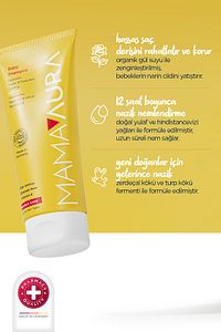 %100 Yenilebilir İçerikli Göz Yakmayan Bebek Şampuanı - Baby Shampoo 200 ml ürün fotoğrafı
