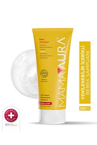 %100 Yenilebilir İçerikli Göz Yakmayan Bebek Şampuanı - Baby Shampoo 200 ml ürün fotoğrafı
