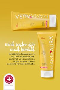 %100 Yenilebilir İçerikli Göz Yakmayan Bebek Şampuanı - Baby Shampoo 200 ml ürün fotoğrafı