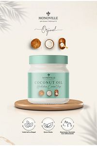 Hindistan Cevizi Yağı 200 ml Soğuk Sıkım %100 Saf ve Doğal (Coconut Oil) ürün fotoğrafı