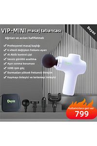 Profesyonel Masaj tabancası 6 Kademeli4 masaj başlığı, tüm vücuda masaj yapın. Hediye vermeye uygun ürün fotoğrafı
