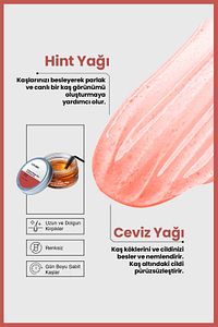 Kaş Şekillendirici Wax | Doğal Sabitleme & Uzun Süre Kalıcı Etki | Hint Yağı İçerikli Bakım ürün fotoğrafı