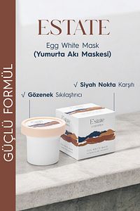 Gözenek Sıkılaştırıcı Yumurta Akı Maskesi 100 ml - Egg White Pore Mask ürün fotoğrafı