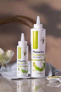 Antep Fıstık Aromalı Waffle & Krep & Pankek Çikolata Sos 300gr ürün fotoğrafı