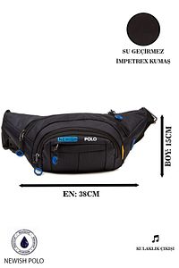 Unisex Impertex Kumaş Kulaklık Çıkışlı Su Geçirmez Çapraz Omuz Ve Bel Çantası (GÜNLÜK KULANIM) ürün fotoğrafı