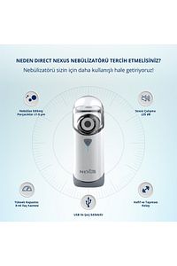 Yetişkinler Ve Çocuklar Için Şarj Edilebilir Taşınabilir Mesh Nebulizatör ürün fotoğrafı