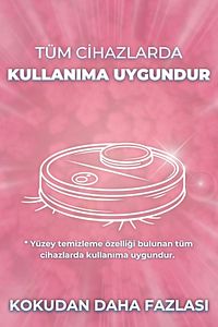 Bebek Pudrası Kokulu Akıllı Robot Süpürge Suyu, Mop Suyu Yüzey Temizleyici Robot Deterjanı 250ml ürün fotoğrafı
