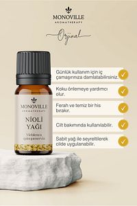 Nioli Uçucu Yağı 10 ml %100 Saf ve Doğal (Niaouli Essential Oil) ürün fotoğrafı