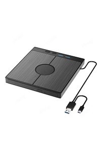 DVD 3.0 Yazıcı 7 Girişli USB Tip-C Harici CD/DVD Sürücü Windows Mac ve Laptop Fonksiyonlu Uyumlu ürün fotoğrafı