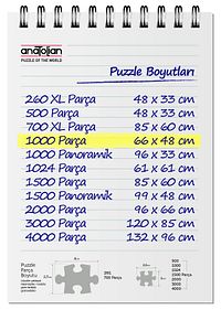 1000 Parça Yapboz Puzzle - Kıyı Merdivenleri 1088 ürün fotoğrafı