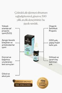 Organik Propolis Damla Su Bazlı 20 ml ürün fotoğrafı