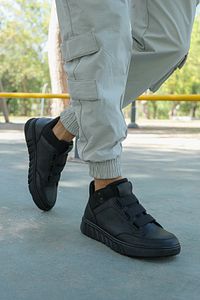 Siyah Siyah Unisex Sneaker Bot 0012383 ürün fotoğrafı