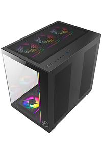 Prime V2 Tuş Kontrollü Rgb 7x120mm Fanlı Özel Vidasız Paneller Gaming Bilgisayar Kasası ürün fotoğrafı