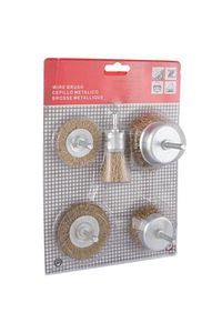 Pimli Tel  Matkap Hobi Fırça 5 Parça Set ürün fotoğrafı