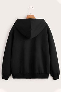 Fermuarlı Kapüşonlu Unisex Sweatshirt ürün fotoğrafı