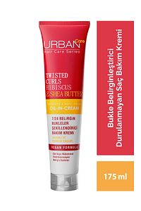 URBANCARE TWİSTED CURLS HİBİSCUS&SHEA BUTTER KREMİ 175ML- ürün fotoğrafı