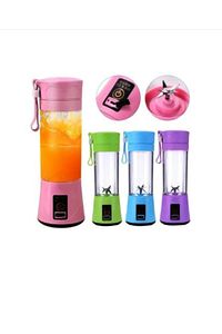 ŞARJLI TAŞINABİLİR SPORCU BLENDERİ SHAKER BARDAK MİKSERİ İÇECEK HAZIRLAMA 380 ML ürün fotoğrafı