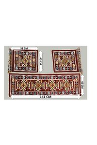 Oto Koltuk Kılıfı (çift Taraflı )yıkanabilir Araba Takımı Kilim (BORDO RENK)fiat,renault,ww,hyundai ürün fotoğrafı