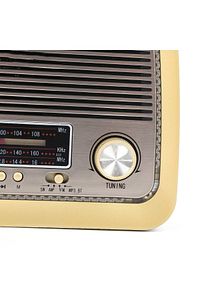 301 Şarjlı Nostaljik Görünümlü Fenerli Radyo Bluetoothlu Mp3 Çalar Radyo Müzik Kutusu ürün fotoğrafı