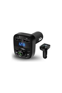 Araç Bluetooth Fm Transmitter Cihazı Araba Mp3 Çalar Oto Çakmaklık Şarj Aleti Müzik Kiti ürün fotoğrafı