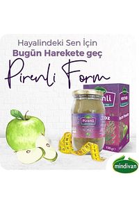 Pirenli Form Toz 135 gr Elma Tozu Diyet Destek Ürünü ürün fotoğrafı