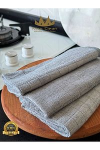 ( 3 Adet ) Mikrofiber Mutfak Temizlik Bezi 40*40 Cm Leke Tutmaz Koku Yapmaz ürün fotoğrafı